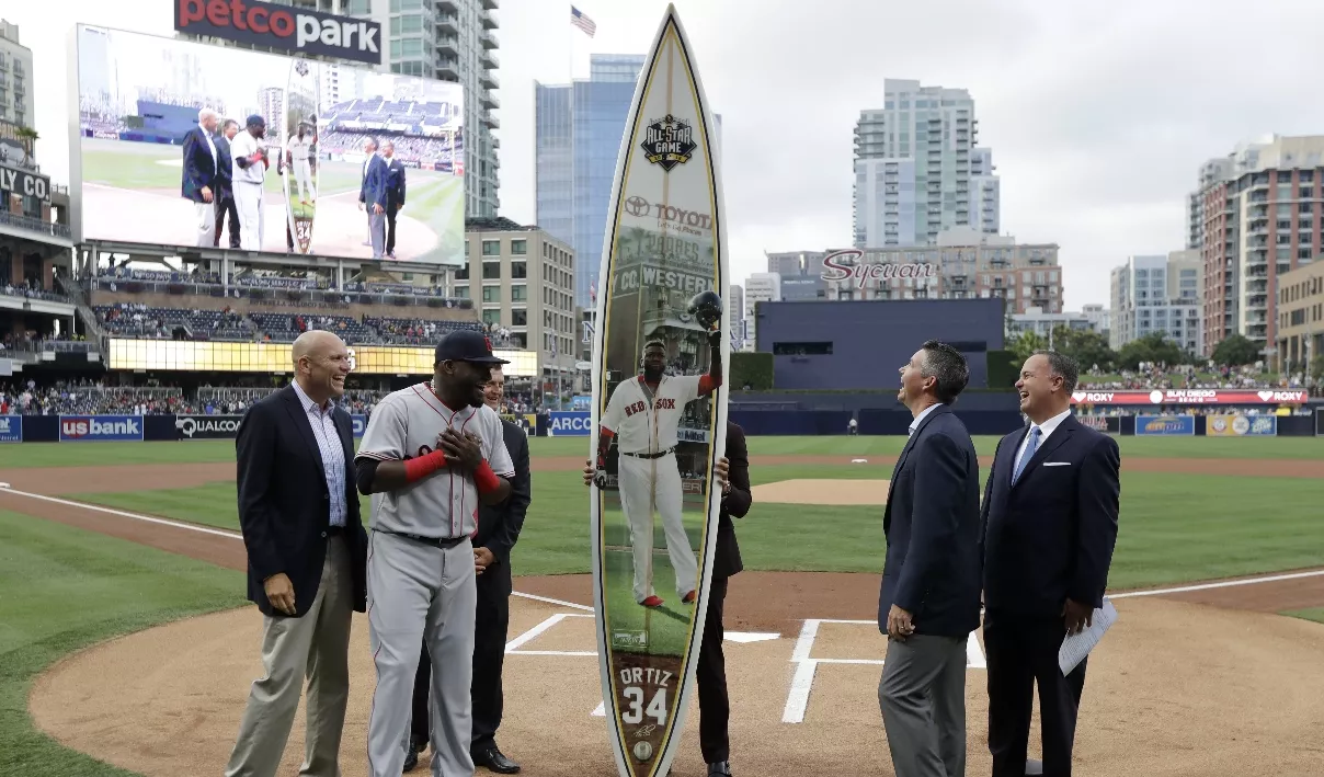 Red Sox Padres Baseball