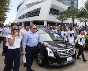 Los Marlins y fanáticos despiden José Fernández