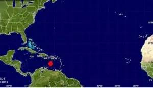 Sur del Caribe se prepara para paso del huracán Matthew