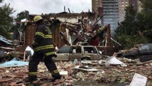 Muere capitán de bomberos en explosión laboratorio de drogas en el Bronx