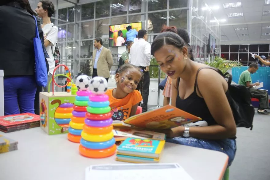 En la Feria del Libro hay un stand exclusivo para niños menores de 5 años