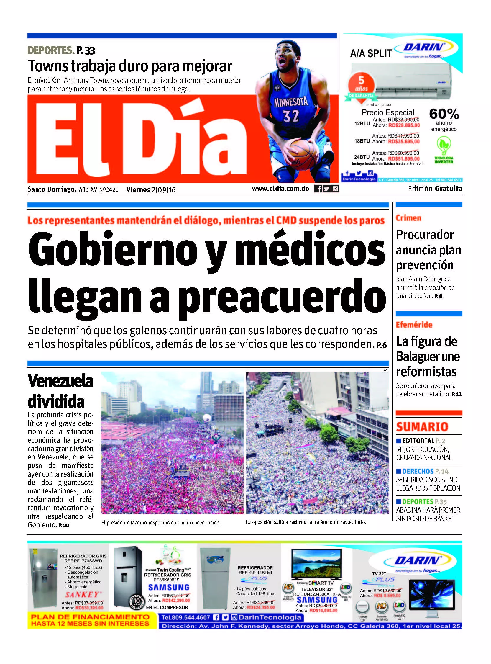 Portada impresa