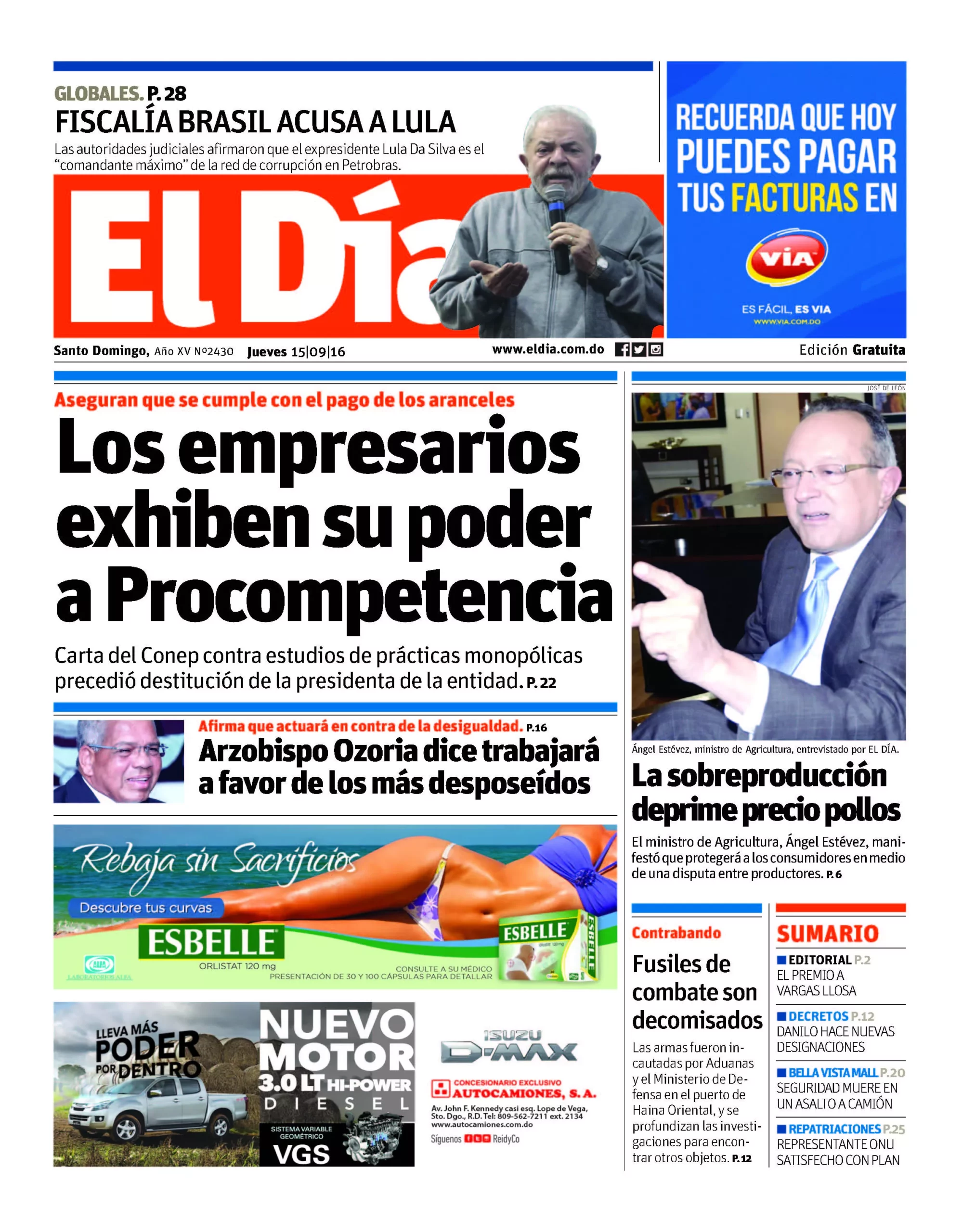 Portada impresa