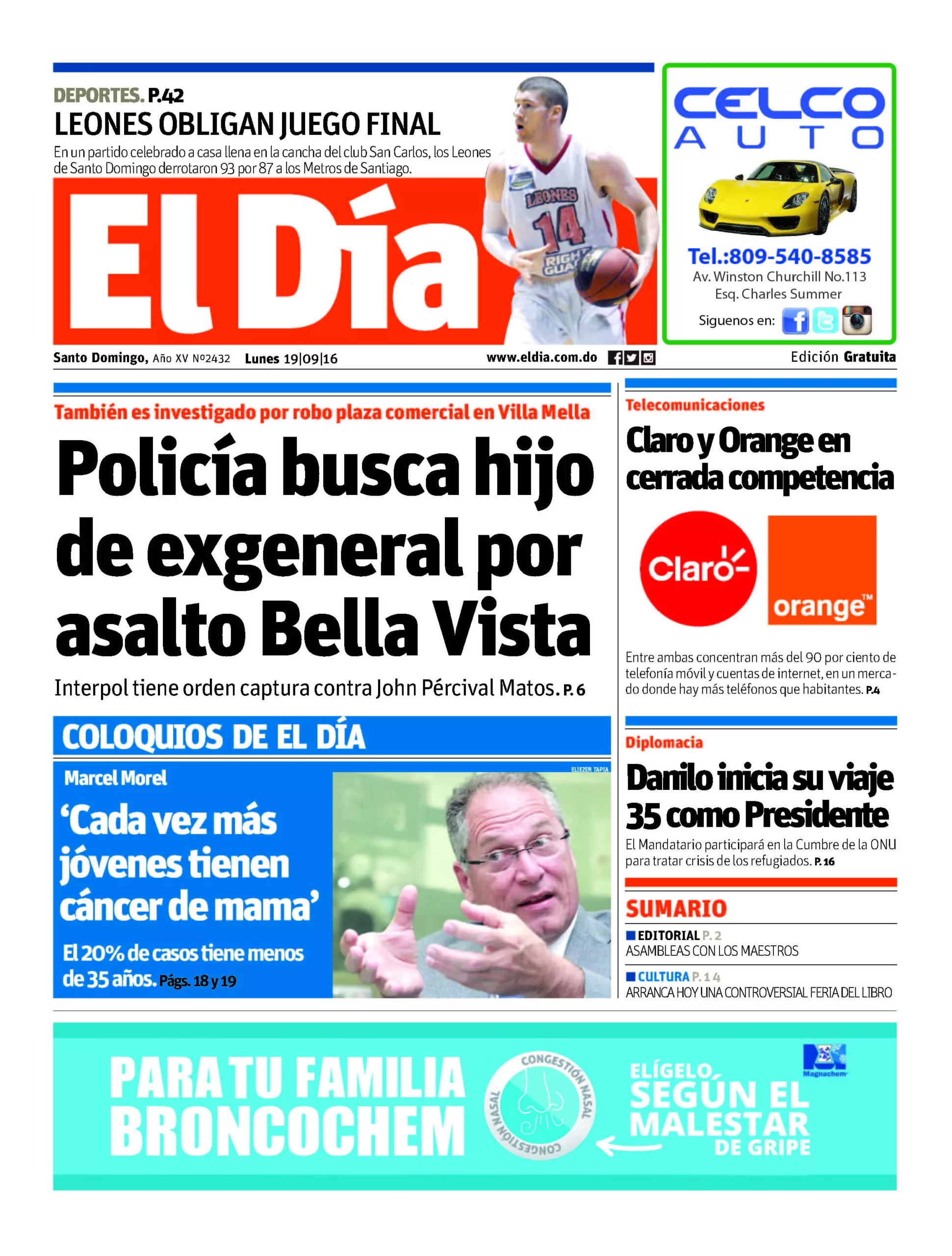 Portada impresa