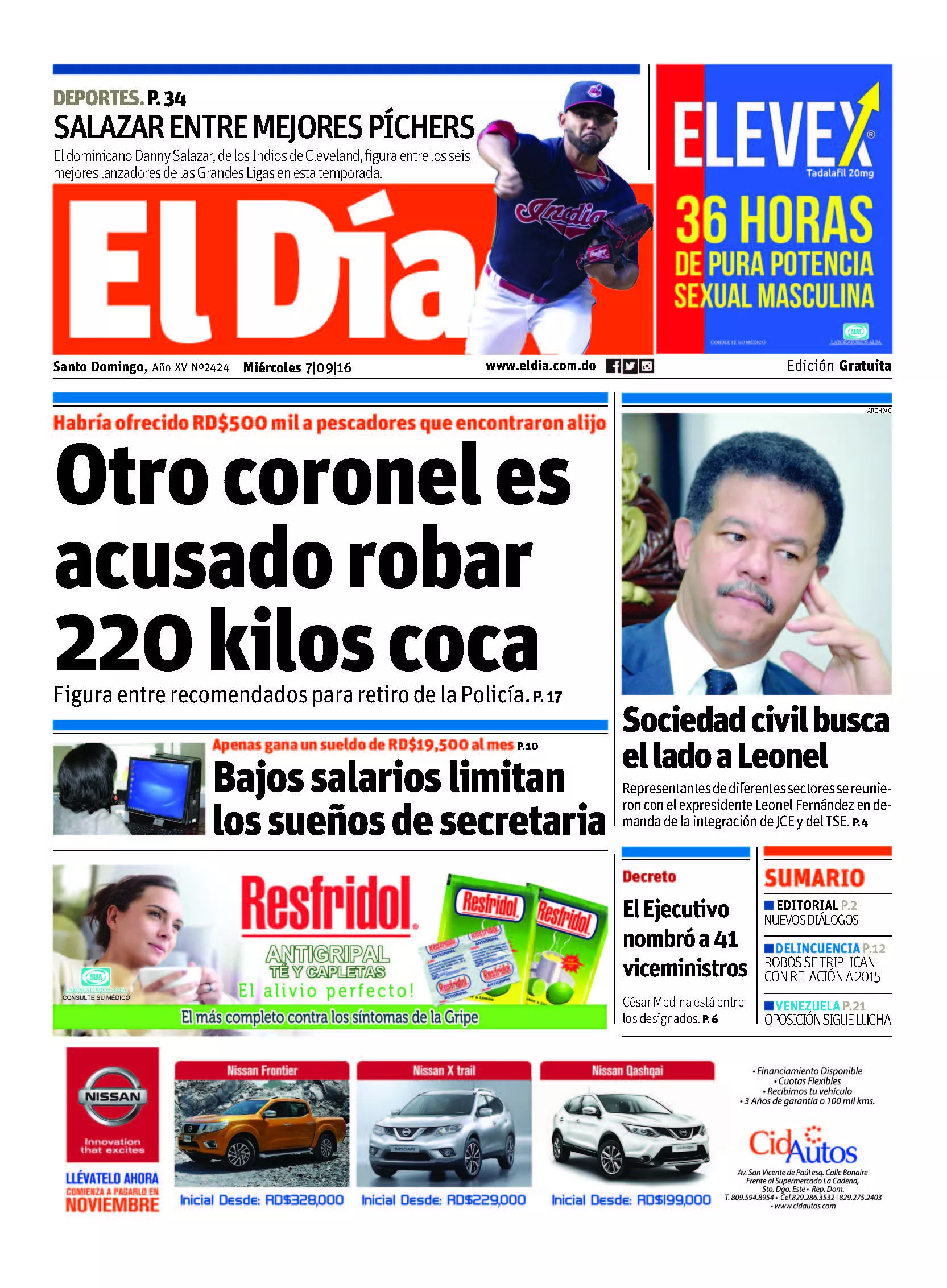 Portada impresa