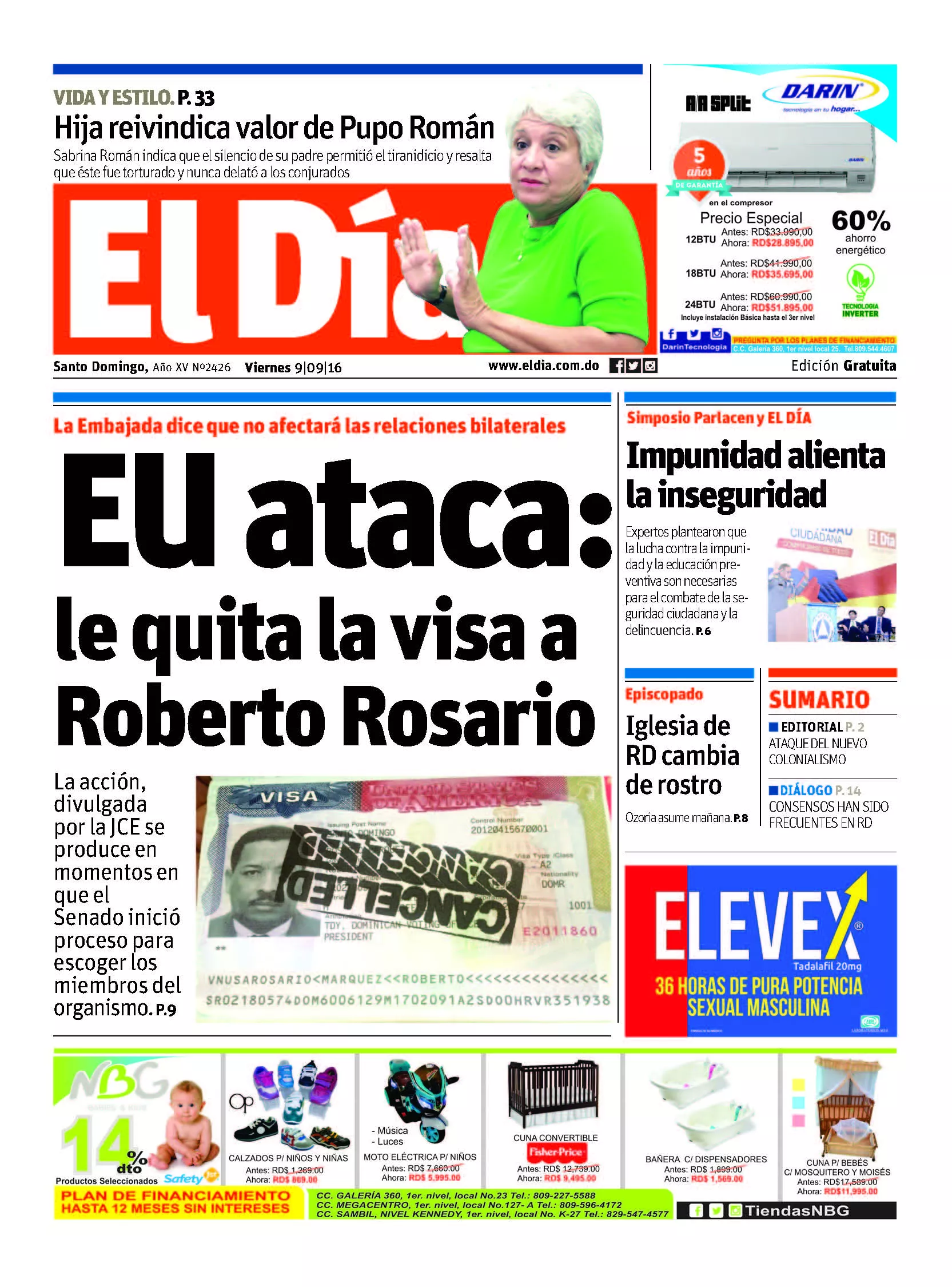 Portada impresa
