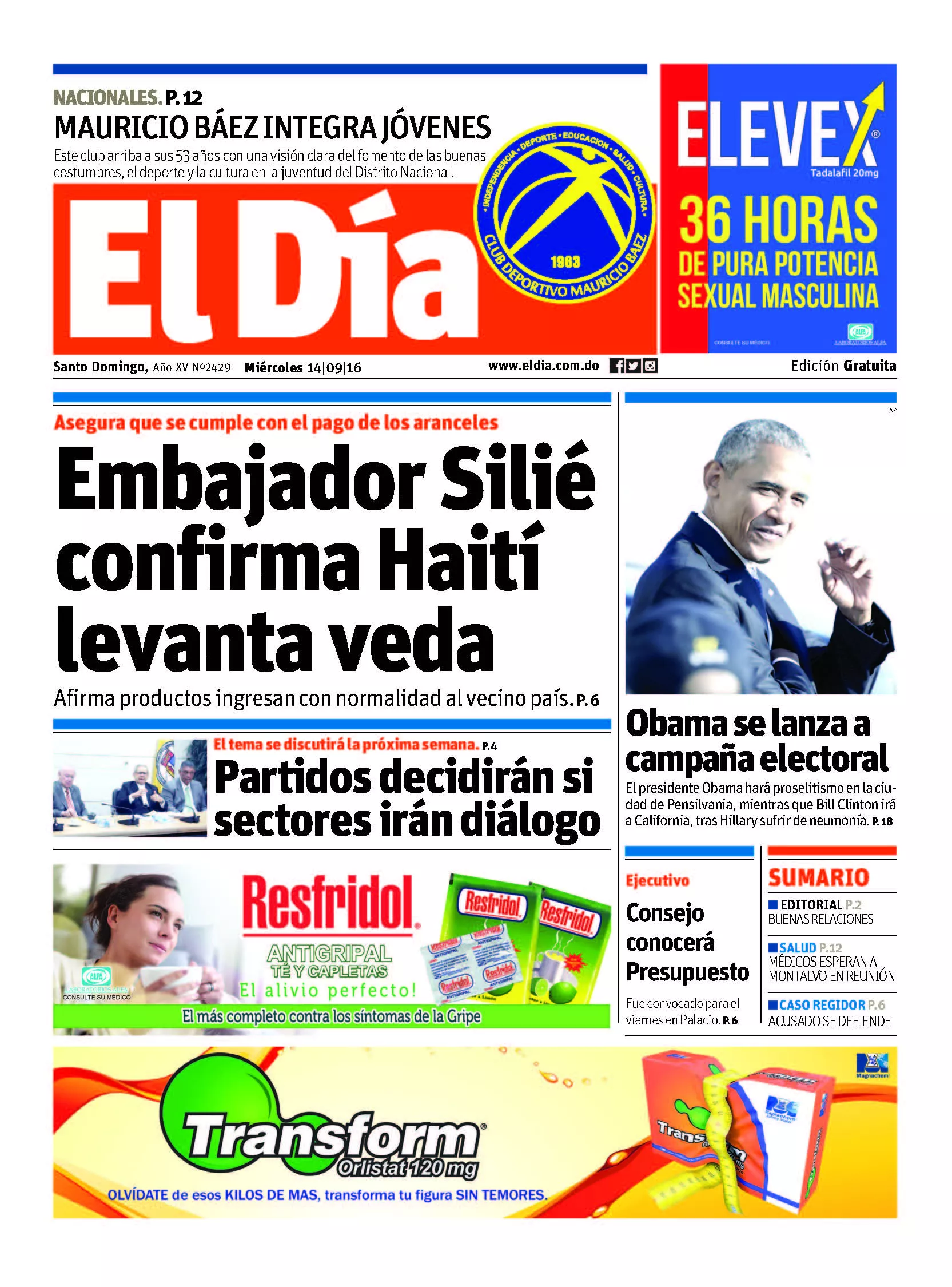 Portada impresa