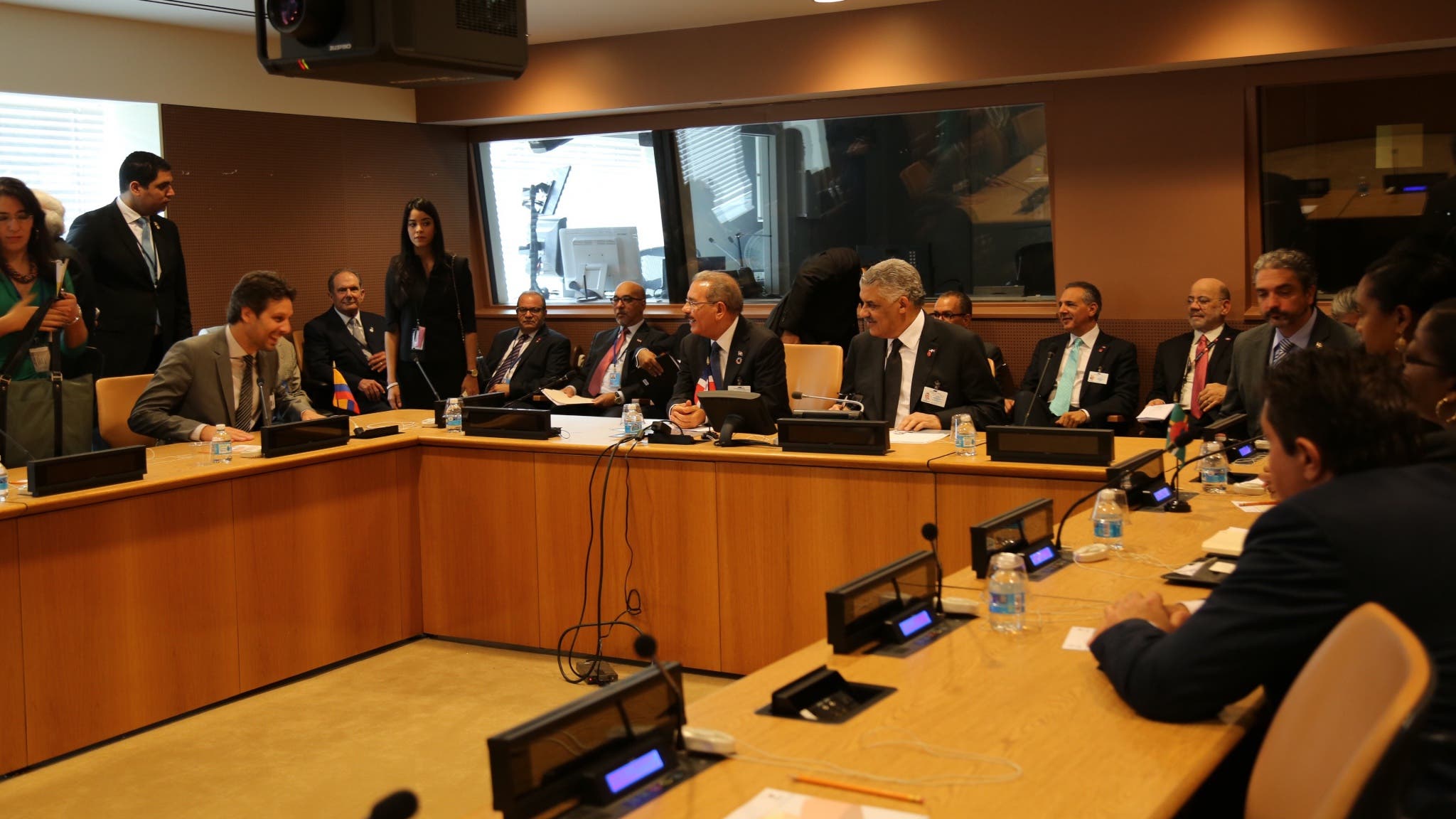 Presidente Danilo Medina se reúne con la troika de países de la CELAC