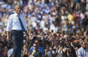 Obama emprende vigorosa defensa a favor de Hillary Clinton