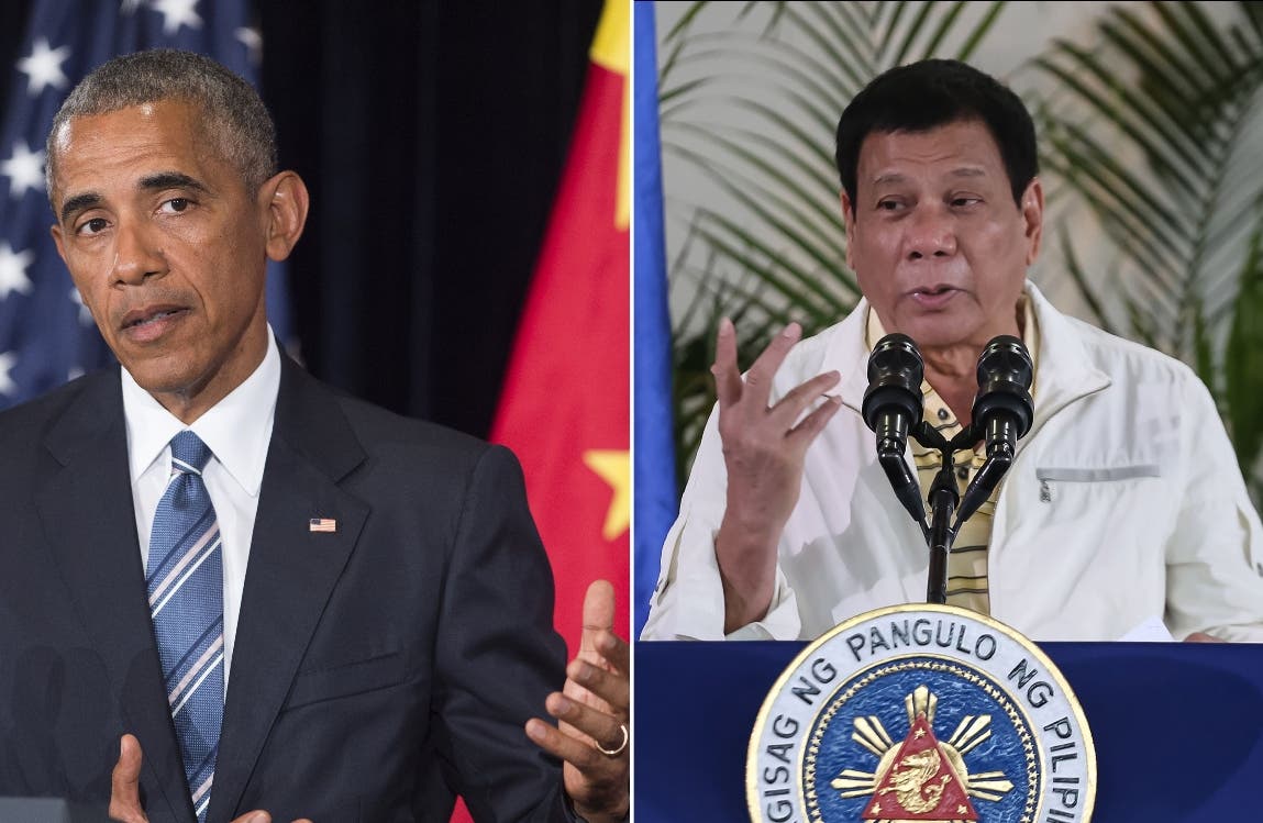 Obama cancela reunión con presidente filipino