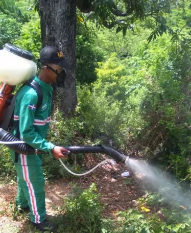 Obras Públicas fumiga 26,786 viviendas en jornada social en Los Alcarrizos