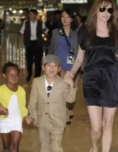 Jolie y sus hijos van a terapia