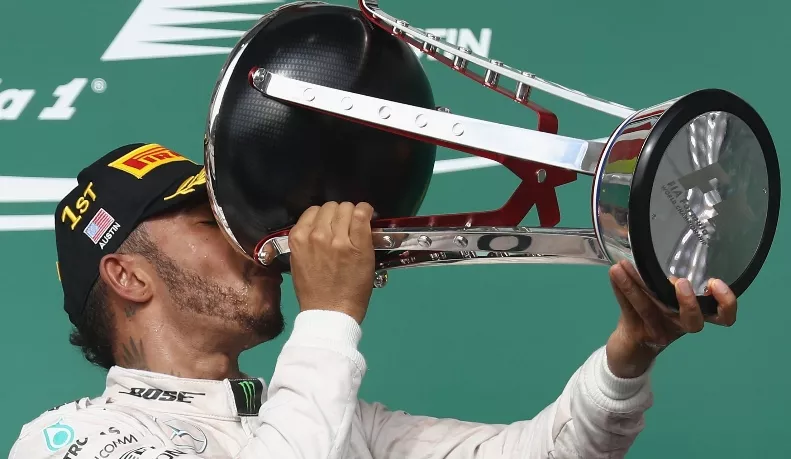 Lewis Hamilton gana GP México