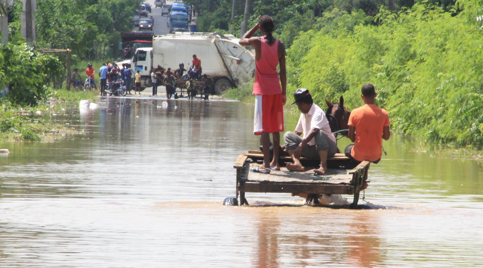 Lluvias de Matthew provocaron inundaciones y destrucción