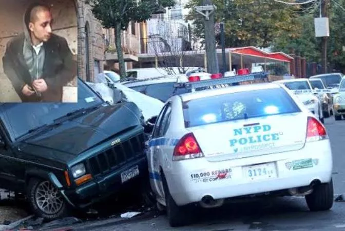 Roba carro patrullero y sale a pasear por el Bronx