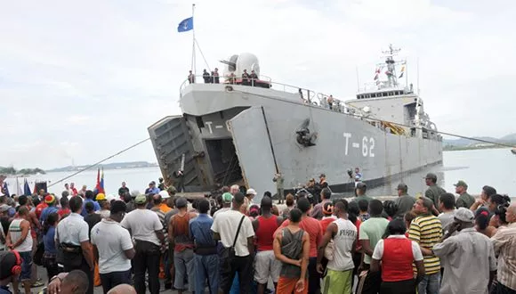 Venezuela envía a Cuba segundo barco con ayuda tras paso de huracán Matthew