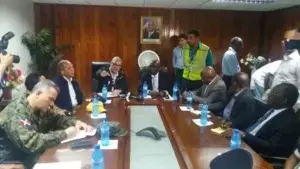 Autoridades dominicanas y haitianas inician coordinación para entrega de ayudas