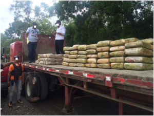 Decomisan  148 pacas de marihuana en puesto de control de Azua