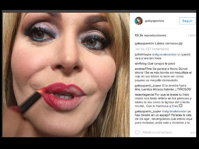 Apariencia De Gabriela Spanic Genera Controversia En Instagram