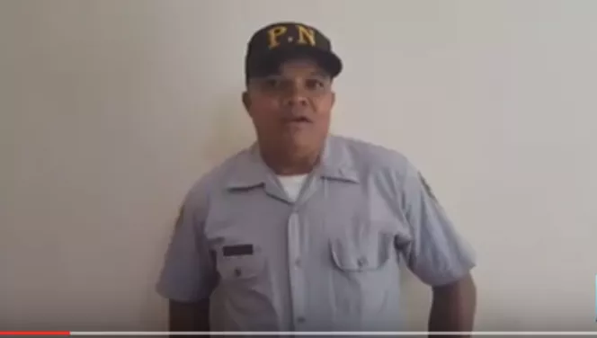 Otro agente de la Policía difunde video donde denuncia maltrato físico y deplora bajo salario