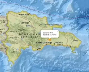 Se registra temblor de 4.4 grados en Monte Plata