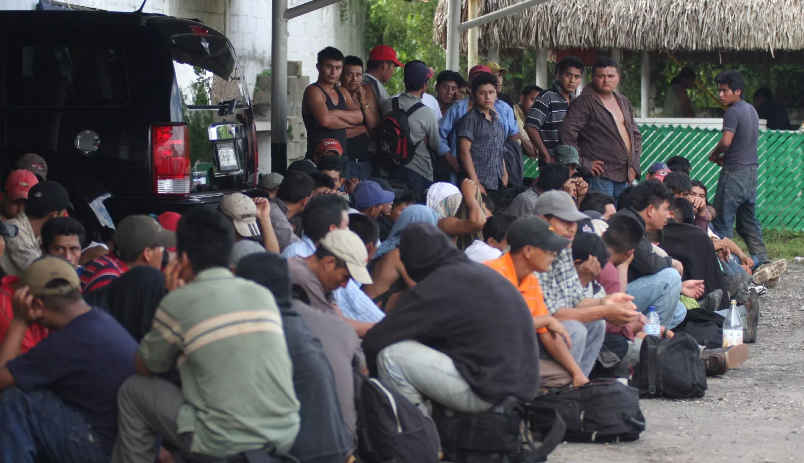 INTERCEPTAN A 60 INDOCUMENTADOS CENTROAMERICANOS EN EL SUR DE MÉXICO