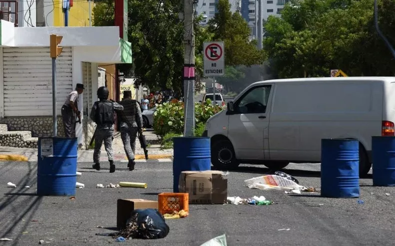 UASd, protesta