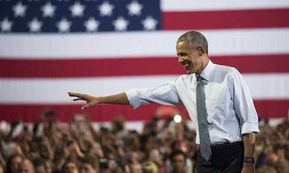 Barack Obama infunde entusiasmo en su campaña por Hillary Clinton en Florida