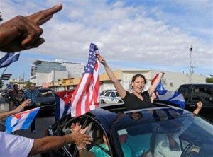 Exiliados en Miami se manifiestan por la liberación de Cuba