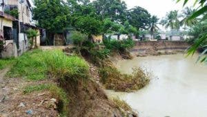 Los ríos de Puerto Plata y comunidades aledañas han registrado un incremento en su caudal debido a las lluvias.