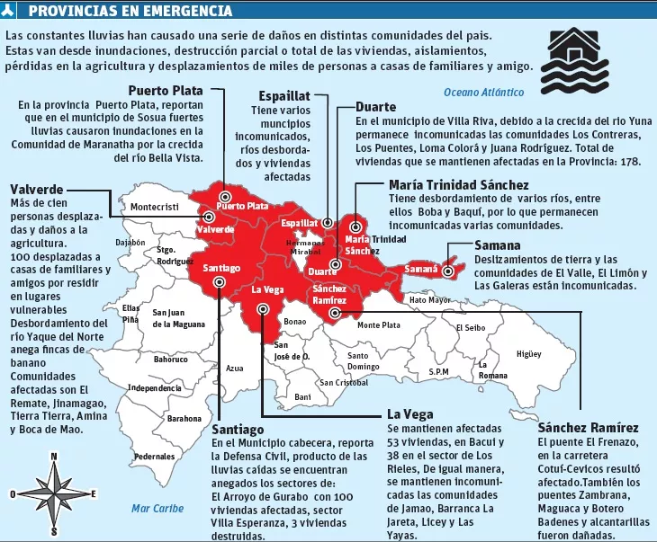 El país llega a 25 días bajo alertas, presas saturadas y pueblos aislados