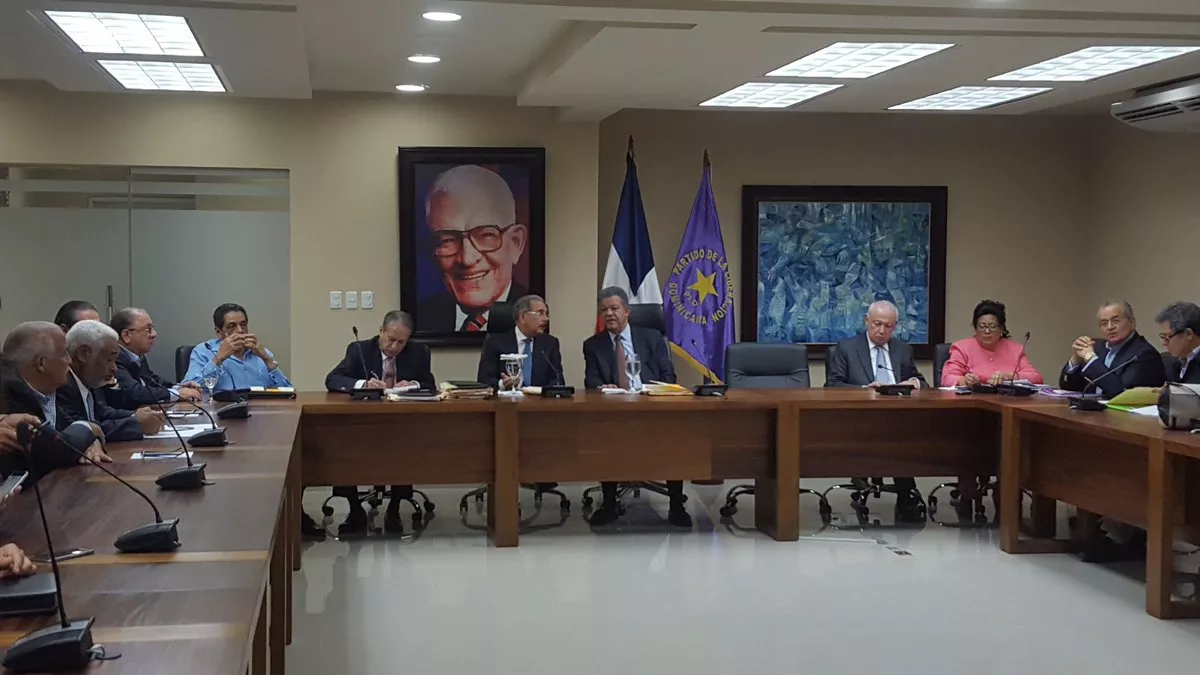 Inicia reunión del Comité Político del PLD