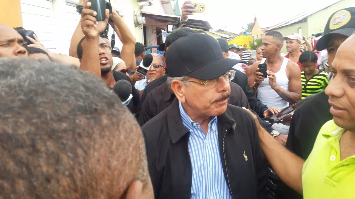 Danilo Medina visita Puerto Plata para constatar daños ocasionados por lluvias