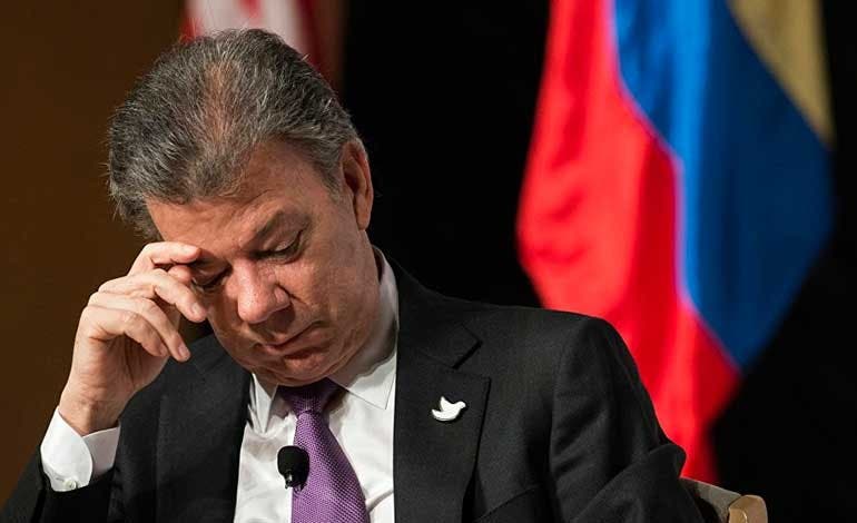 Presidente Juan Manuel Santos se declara preocupado por amenazas de muerte a periodistas