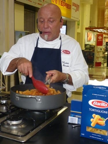 Barilla organiza encuentros con chef italiano