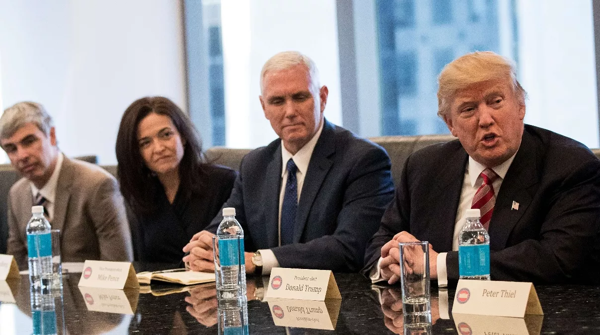 Trump Holds Summit With Technology Industry Leaders