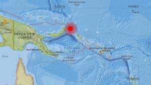 Alerta de tsunami tras sismo de magnitud 7,9 cerca de Papúa Nueva Guinea