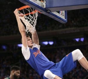 Porzingis siente la magia Madison Square Garden