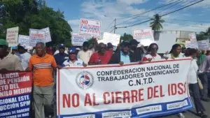 CNTD marcha en San Pedro de Macorís en demanda se preserve IDSS