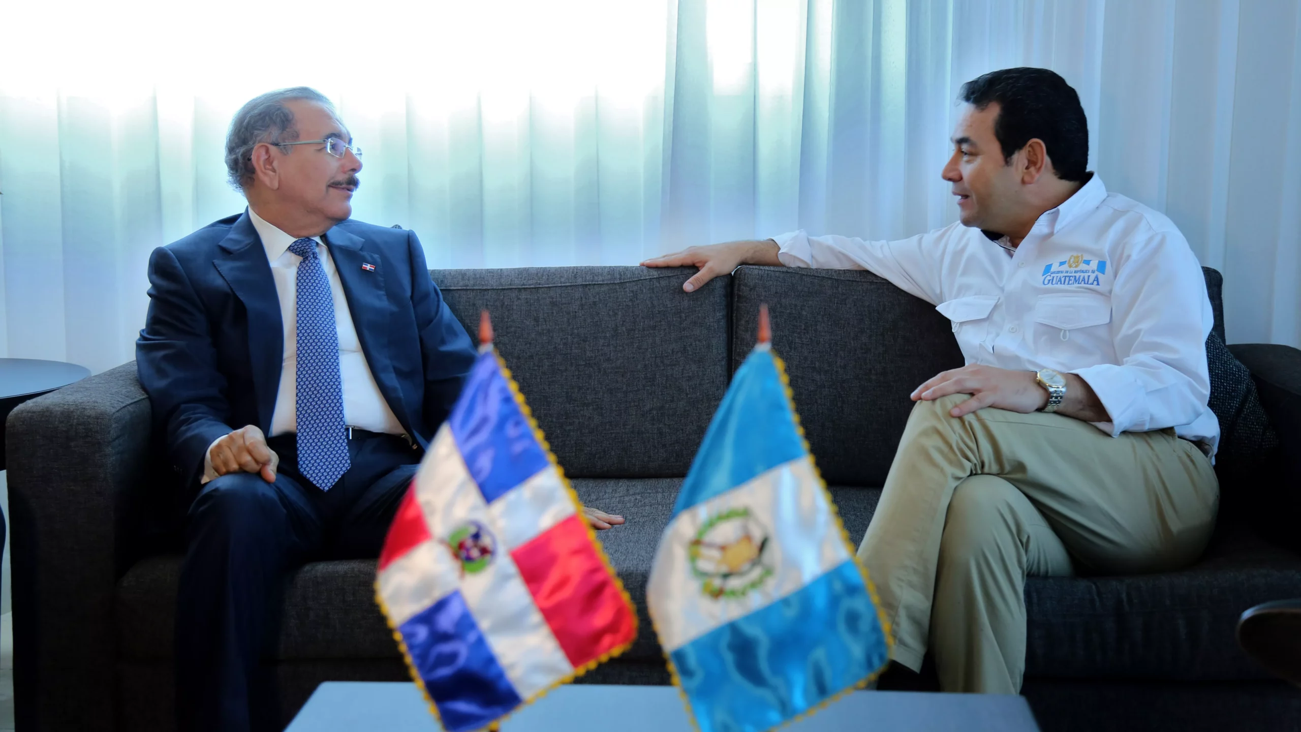 Presidentes Danilo Medina y Jimmy Morales se reúnen en Nicaragua