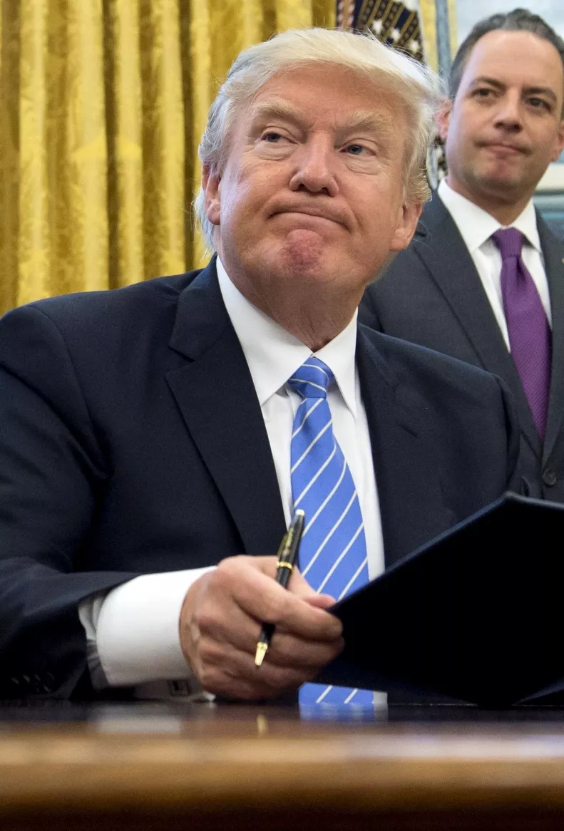 President Donald Trump Signs Executive Orders President Donald Trump Signs Executive Orders