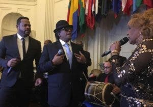 Sergio, Fefita y Yiyo participan en fiesta en honor a senador Adriano Espaillat