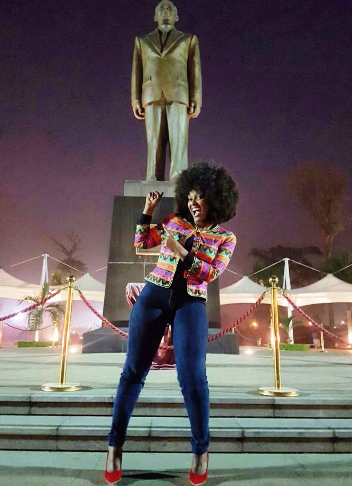 Amara La Negra, primera cantante urbana dominicana en África