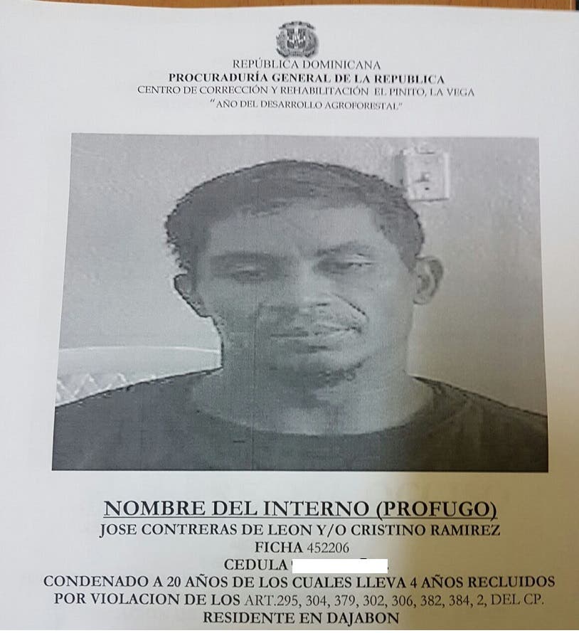Matan un recluso en intento de fuga cárcel de La Vega; otro logró escapar