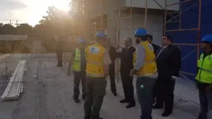 Danilo Medina supervisa trabajos Ciudad Juan Bosch y hospital Luis Eduardo Aybar