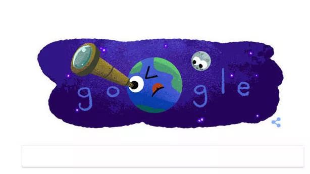 Google dedica su doodle al hallazgo de los 7 planetas similares a la Tierra