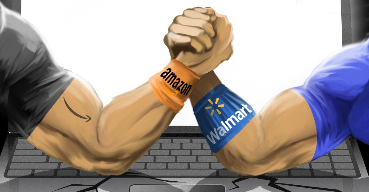 Wal-Mart desafía a Amazon por auge  ventas en líneas