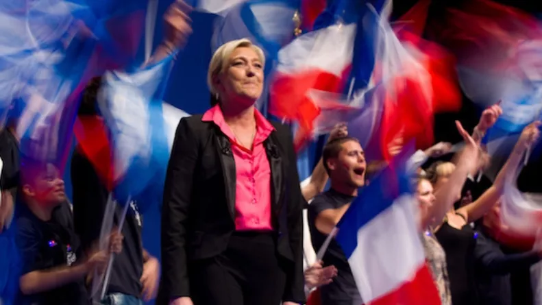 Le Pen está conquistando gente