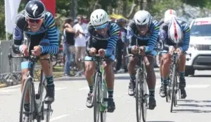 RD domina la primera etapa Vuelta ciclismo