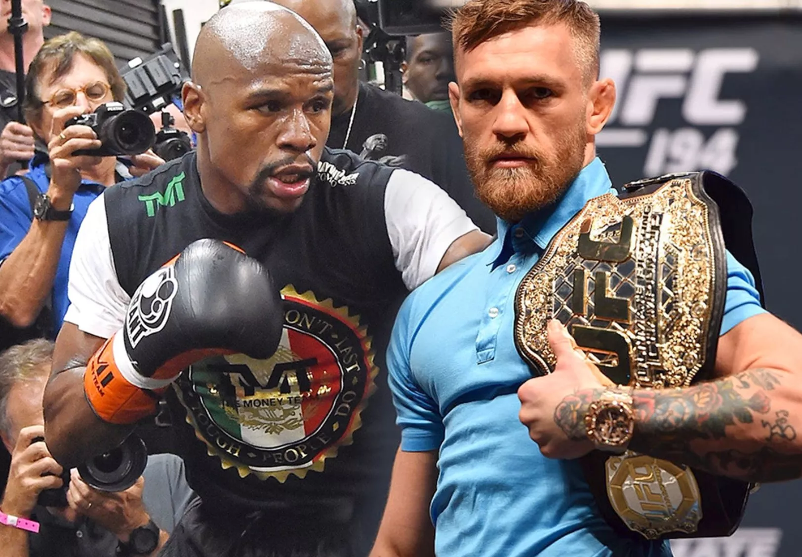 Floyd  Mayweather pide a McGgregor  que inicie su preparación